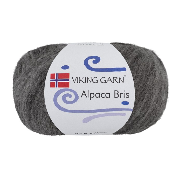 Alpaca Bris   Mörkgrå 315, se vårt sortiment av heminredning, garn & tyger. Alltid till bra priser.