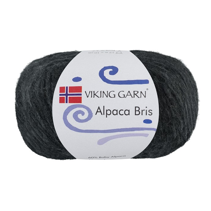 Alpaca Bris   Svart 317, se vårt sortiment av heminredning, garn & tyger. Alltid till bra priser.