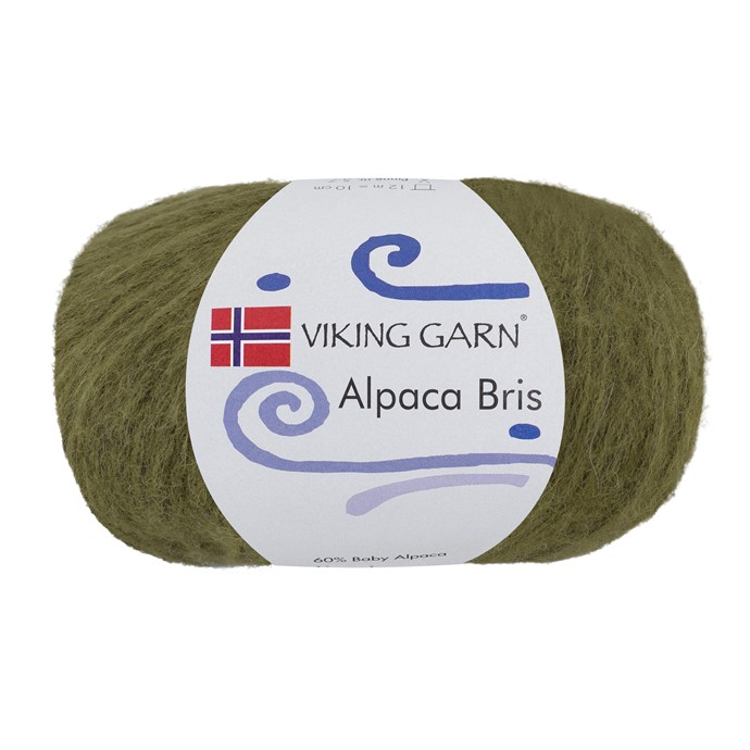 Alpaca Bris   Mossgrön 335, se vårt sortiment av heminredning, garn & tyger. Alltid till bra priser.