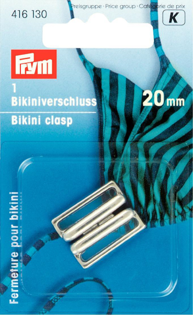 Bikini clips metal 20mm, se vårt sortiment av heminredning, garn & tyger. Alltid till bra priser.
