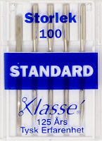 Symaskinsnålar Standard 100, se vårt sortiment av heminredning, garn & tyger. Alltid till bra priser.
