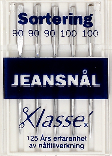 Symaskinsnålar Jeans 100, se vårt sortiment av heminredning, garn & tyger. Alltid till bra priser.