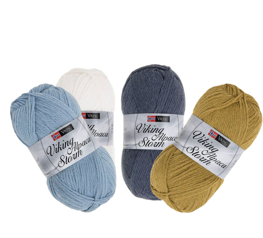 Alpaca Storm 50gr/133m  558, se vårt sortiment av heminredning, garn & tyger. Alltid till bra priser.