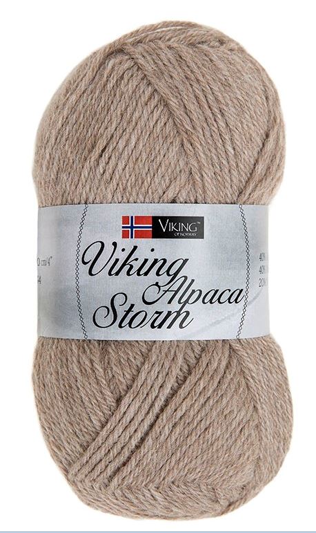 Alpaca Storm 50gr/133m  507, se vårt sortiment av heminredning, garn & tyger. Alltid till bra priser.