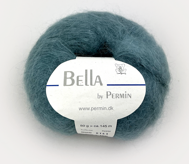 Bella mohair Blek blå 883240, se vårt sortiment av heminredning, garn & tyger. Alltid till bra priser.