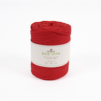 ECO VITA T-shirt Yarn, 450 g Red/röd, se vårt sortiment av heminredning, garn & tyger. Alltid till bra priser.