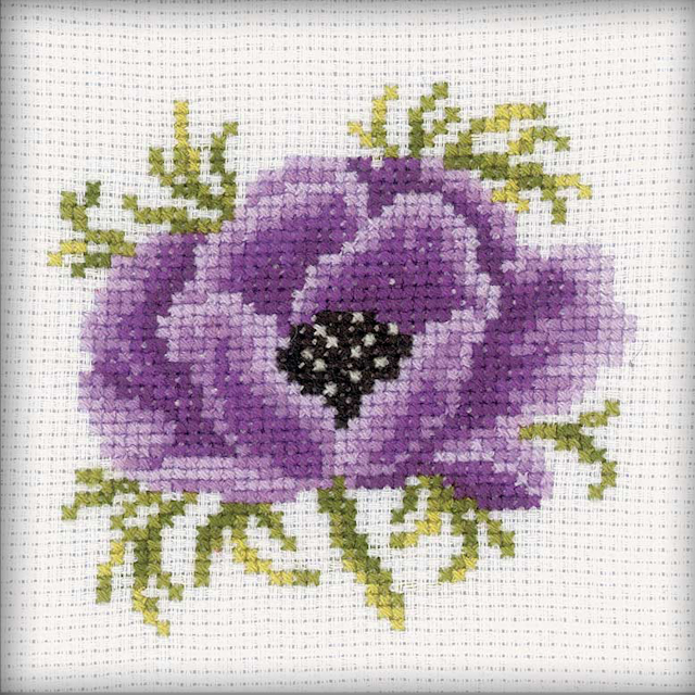 Broderikit 10*10cm HI73, se vårt sortiment av heminredning, garn & tyger. Alltid till bra priser.