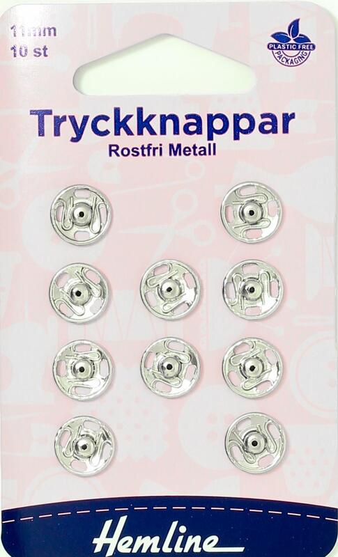 TRYCKKNAPPAR 11 MM FORNiCK - 10 ST. , se vårt sortiment av heminredning, garn & tyger. Alltid till bra priser.