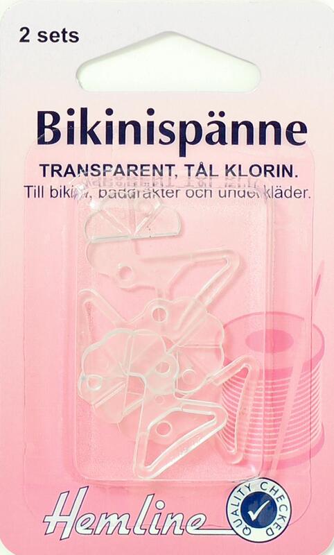 BIKINISPÄNNEN TRANSPARENTA , se vårt sortiment av heminredning, garn & tyger. Alltid till bra priser.