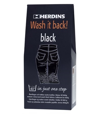 Wash it back! Black 400gr, se vårt sortiment av heminredning, garn & tyger. Alltid till bra priser.