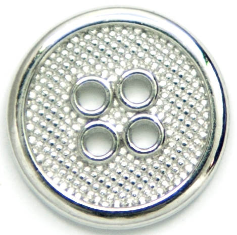 Liten silverknapp,11 mm, 6 st, Knappask E,, se vårt sortiment av heminredning, garn & tyger. Alltid till bra priser.