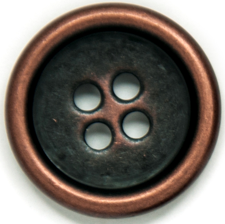 Bronsknapp, 20 mm, 4 st Knappask E, se vårt sortiment av heminredning, garn & tyger. Alltid till bra priser.