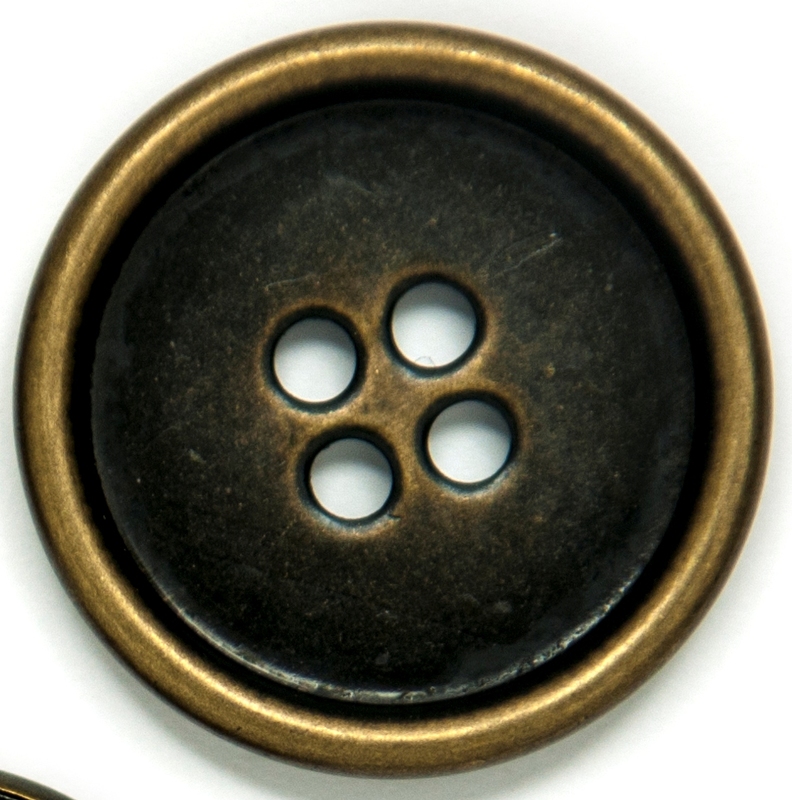 Mässingsknapp, 20 mm, 4 st Knappask E, se vårt sortiment av heminredning, garn & tyger. Alltid till bra priser.