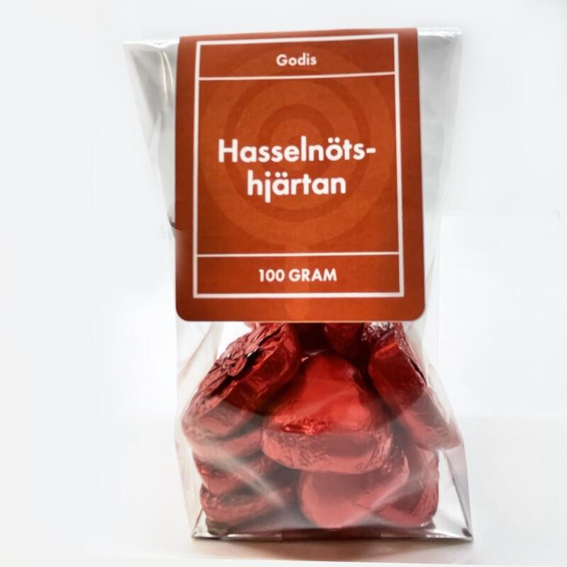 Choklad och Hasselnötshjärtan, se vårt sortiment av heminredning, garn & tyger. Alltid till bra priser.