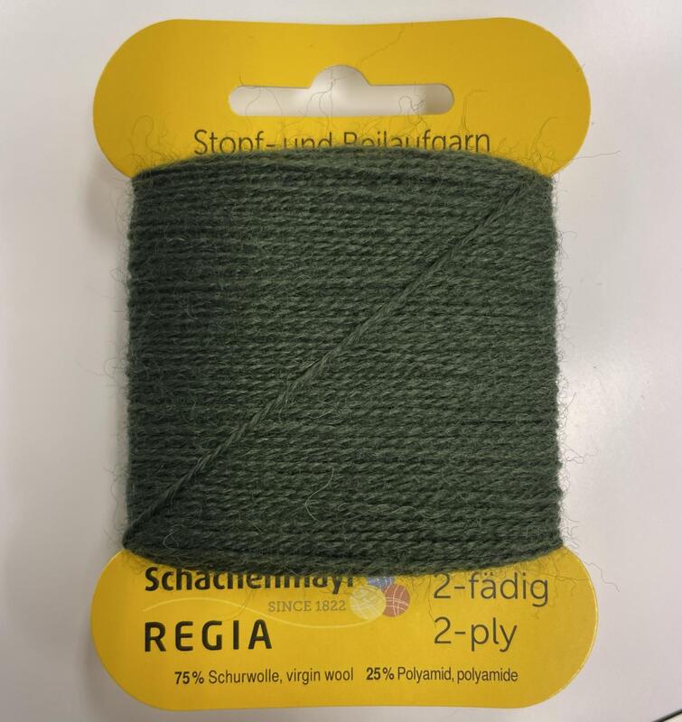 Regia 2-trådig Stopgarn 41m/5g 75%ull 25%poly Grön 01994, se vårt sortiment av heminredning, garn & tyger. Alltid till bra priser.