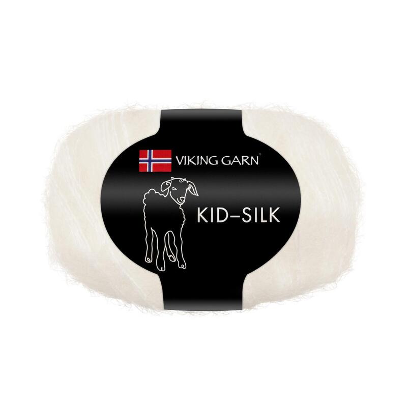 Kid silk 25gr 200m Vit, se vårt sortiment av heminredning, garn & tyger. Alltid till bra priser.