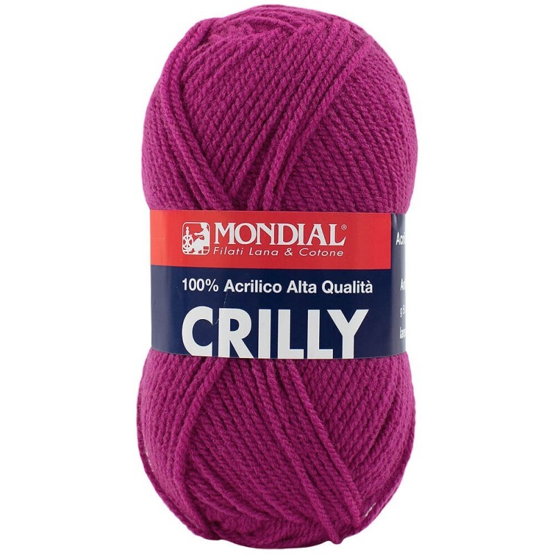 Akrylgarn Crilly Cerise 183, se vårt sortiment av heminredning, garn & tyger. Alltid till bra priser.