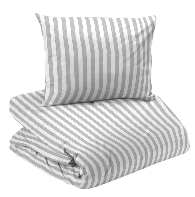 Chloé satin 2-d bädd vit/grå, se vårt sortiment av heminredning, garn & tyger. Alltid till bra priser.