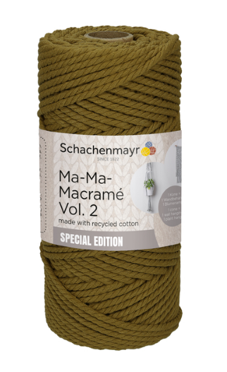 Ma-Ma-Macrame´ Vol 2 Makramégarn Jungle 70, se vårt sortiment av heminredning, garn & tyger. Alltid till bra priser.