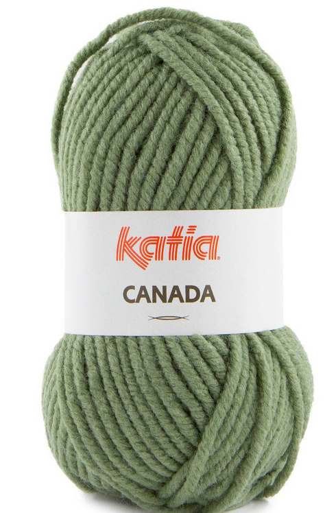 Katia Canada 100gr/75m Akryl Grön, se vårt sortiment av heminredning, garn & tyger. Alltid till bra priser.