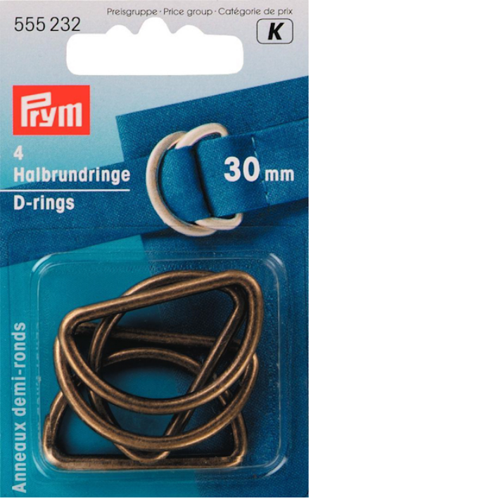 D-RING 4 X 30 mm antikmässing, se vårt sortiment av heminredning, garn & tyger. Alltid till bra priser.