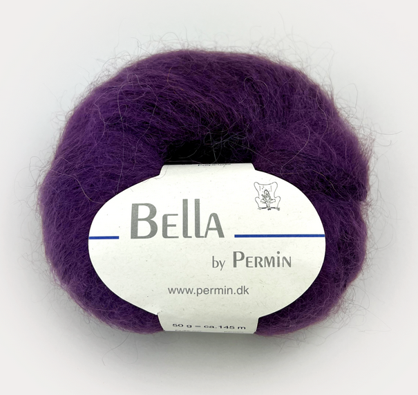 Bella mohair Aubergine 883286, se vårt sortiment av heminredning, garn & tyger. Alltid till bra priser.