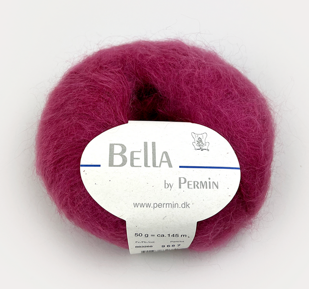 Bella mohairgarn Plommon 883268, se vårt sortiment av heminredning, garn & tyger. Alltid till bra priser.