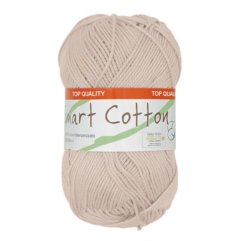 Smart Cotton Beige 121, se vårt sortiment av heminredning, garn & tyger. Alltid till bra priser.