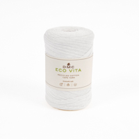 ECO VITA Tape Yarn Vit 01, se vårt sortiment av heminredning, garn & tyger. Alltid till bra priser.