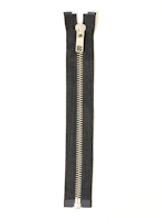 Blixtlås Y321, 80cm db Silver metall marin, se vårt sortiment av heminredning, garn & tyger. Alltid till bra priser.