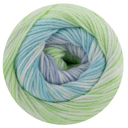 Sweet Blanket Jacuard Akrylgarn 305 Lime/Turkos/Vit, se vårt sortiment av heminredning, garn & tyger. Alltid till bra priser.