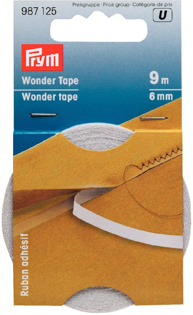 Wonder tape dubbelsidig 9m 6mm , se vårt sortiment av heminredning, garn & tyger. Alltid till bra priser.
